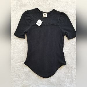Free People top, Size XS, Black